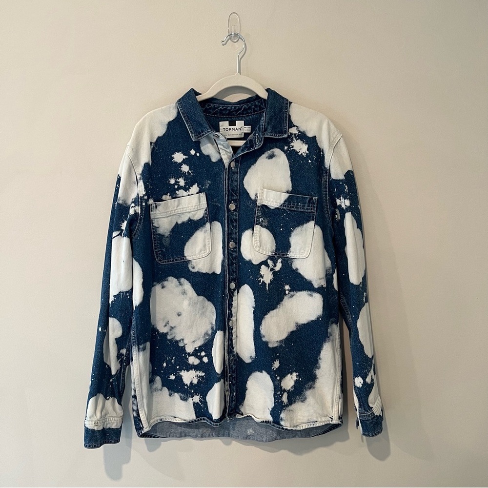 Topman Denim Shirt Jacket